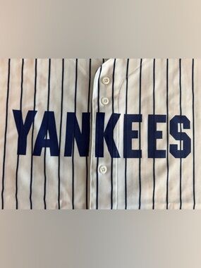 NY Yankees #22 Pinstripe Jersey Mens XL Venus USA Baseball Shirt